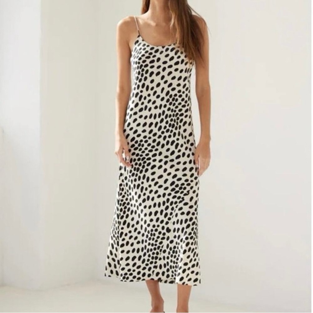 AYR 100% Silk Ten Outta Ten Bias Slip Dress